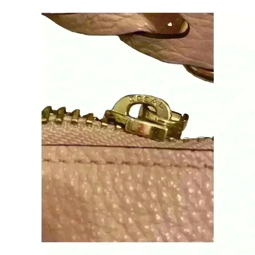 Coach Abby Duffle Pink Leather Shoulder Bag Rose Bouquet Print Lining - Picture 6 of 8